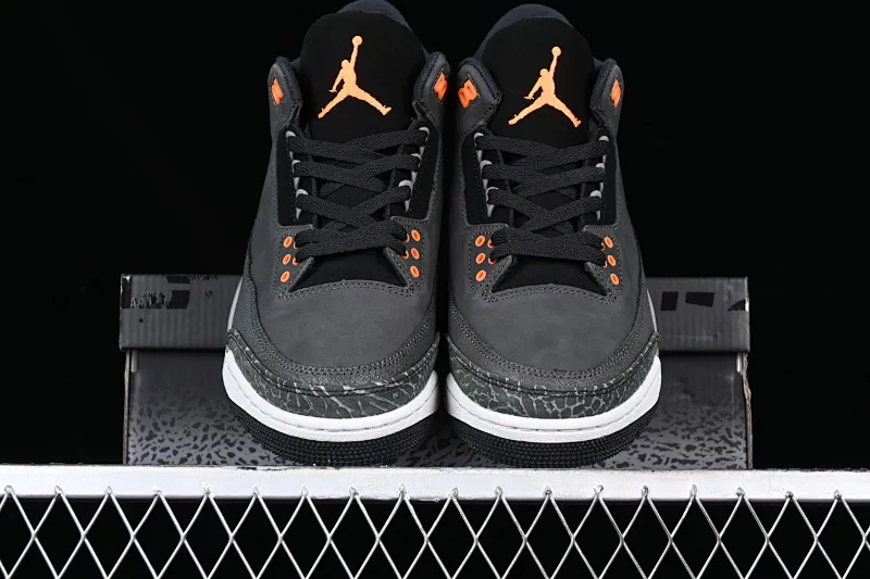 All categories Air Jordan Jordan series basketball shoes Air Jordan 3 Air Jordan 3 Retro "Fear" AJ3 Joe 3 fear dark gray CT8532-080